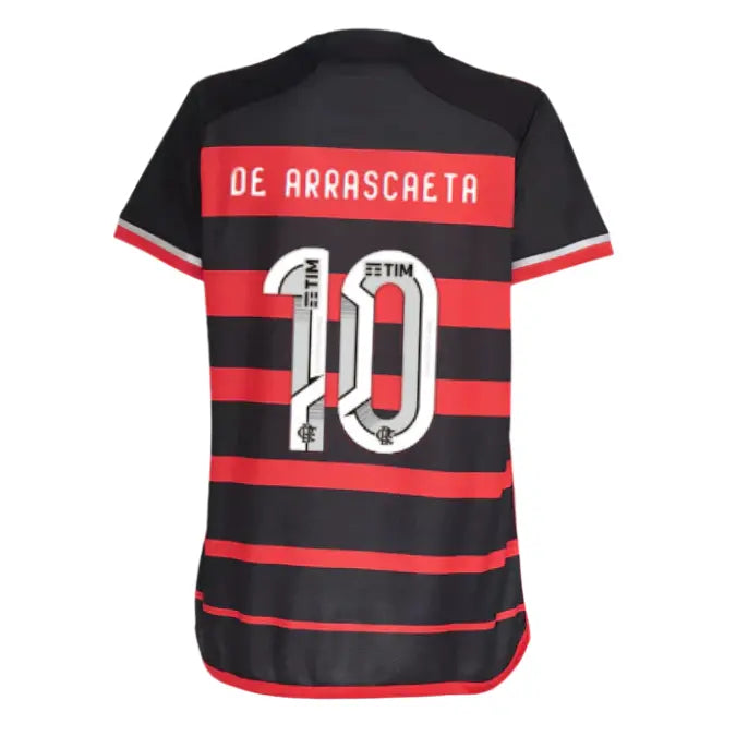 Personalização Grátis Feminina - ''DE ARRASCAETA 10'' - Camisas 2024/25 III