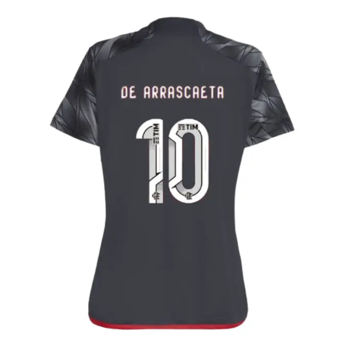 Personalização Grátis Feminina - ''DE ARRASCAETA 10'' - Camisas 2024/25 II