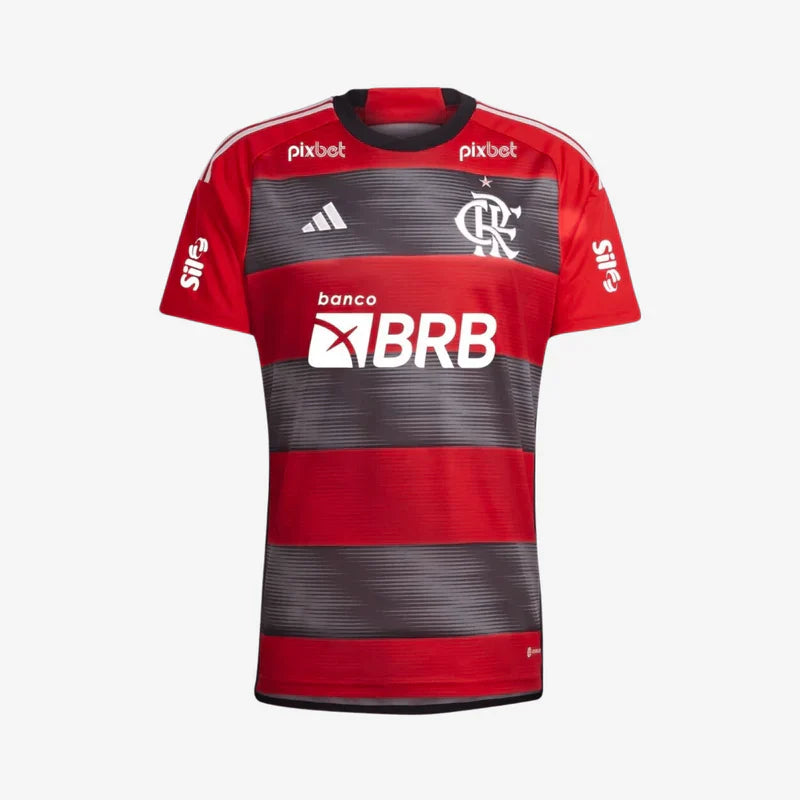 Camisa Flamengo 2023/24 I Patrocínios + Brindes - Casa Flamenguista