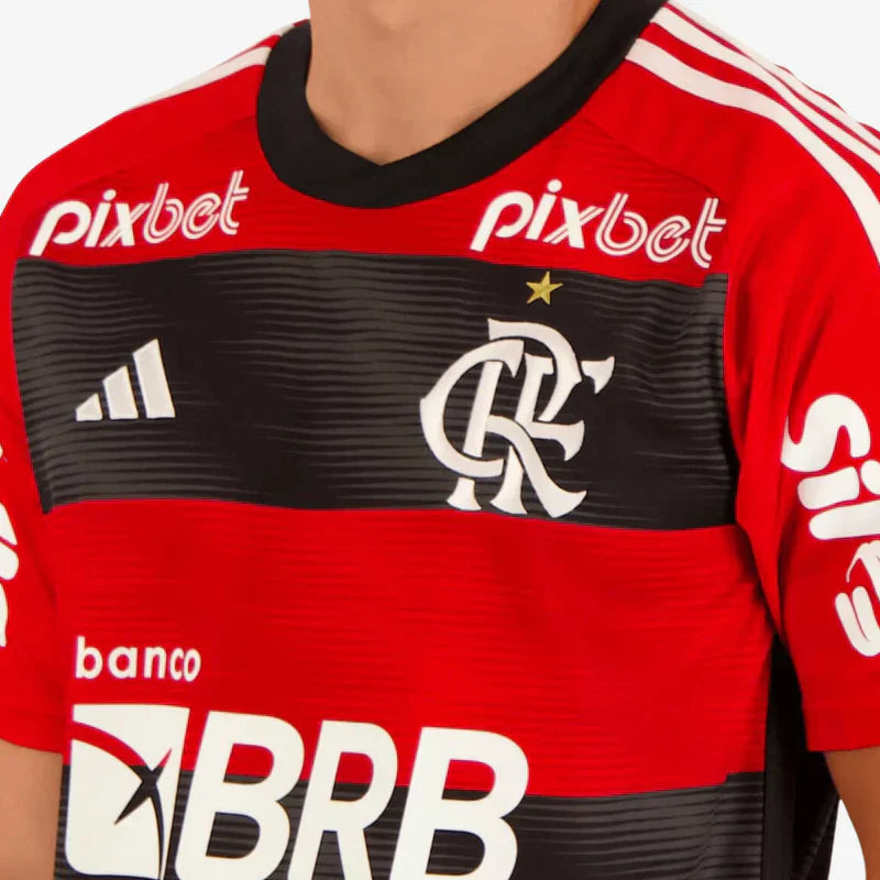 Camisa Flamengo 2023/24 I Patrocínios + Brindes - Casa Flamenguista