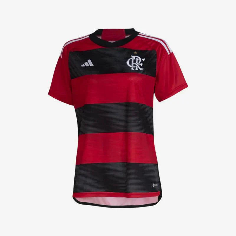 Camisa Feminina Flamengo 2023/24 I + Brinde - Casa Flamenguista